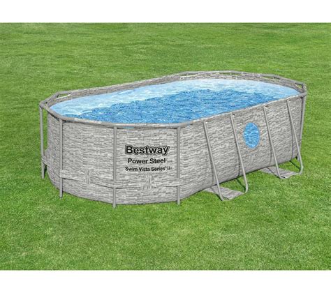 Piscine tubulaire ovale Power Steel SwimVista avec 